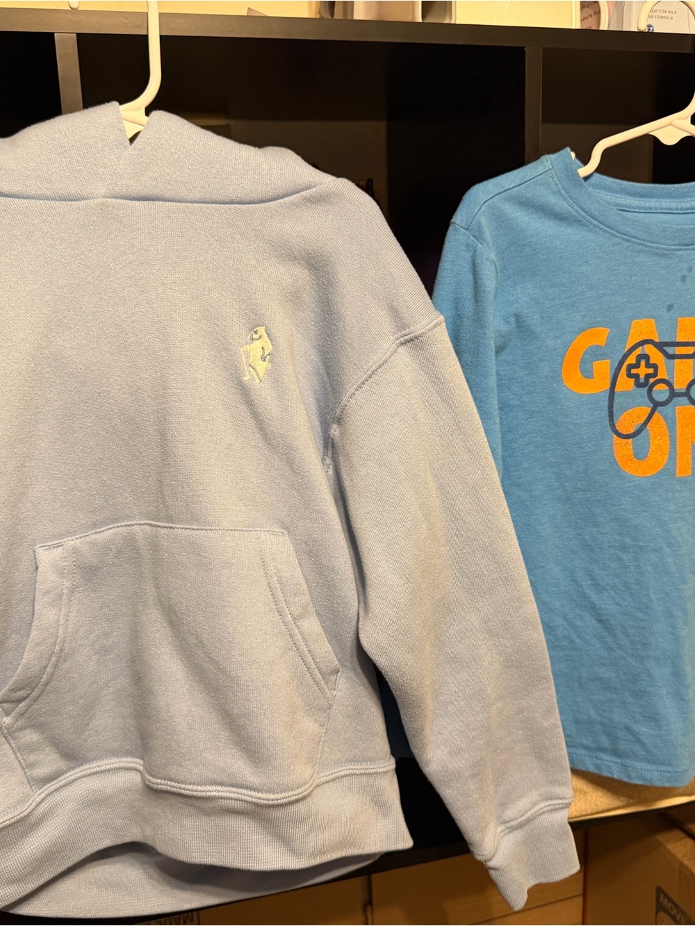 Kids Light Blue Hoodie - Brand Unspecified
